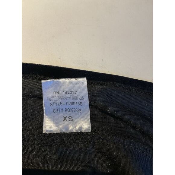 Fashion Nova Higher Standards Black Velvet Midi Dress Size Xs Peekaboo Sexy - Picture 6 of 6